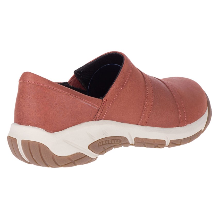 Chaussure Casual Merrell Encore Moc 4 Leather Corail Femme | P.C.GFVY